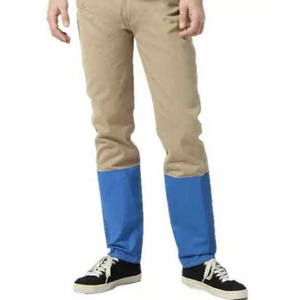Levis 508 Men's Size 28x32 Regular Fit Tapered Leg Colorblock‎ Beige/Blue L14